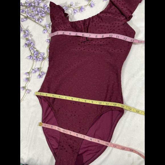NEW! $158 Robin Piconne Julianna One-Shoulder One-Piece‎ Swimsuit [ SZ 8 ] #3938 - Picture 4 of 12